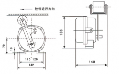 速度開關(guān)，測速傳感器XSAV11801（低速型）高低速速度開關(guān)